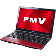 LIFEBOOK AH45/K 15.6型ワイド液晶/HDD750GB/ブルーレイディスクドライブ ルビーレッド FMVA45KR