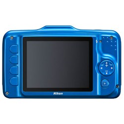 1581 Nikon ニコン COOLPIX デジカメ S31 ブルー