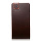 TR-LFXPZ-DB [Xperia Z用 本革バーチカルフリップスタイルケース ダークブラウン Simplism]