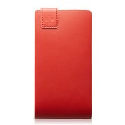 TR-LFXPZ-RD [Xperia Z用 本革バーチカルフリップスタイルケース レッド Simplism]