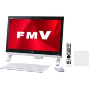 ESPRIMO FH56/KDシリーズ 21.5型ワイド液晶/HDD2TB/ブルーレイディスクドライブ スノーホワイト FMVF56KDW