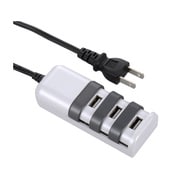 3ポートUSB電源タップ ホワイト OA-SSPK-1W