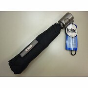 折りたたみ傘 自動開閉 晴雨兼用 308g 直径97cm ブラック [A150BLK]