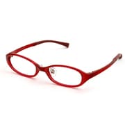 JINS PC クリアレンズ キッズスクエア 05レッド