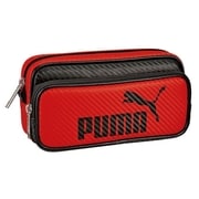 PUMA カラーカーボンWペンケース レッド 787PMRD
