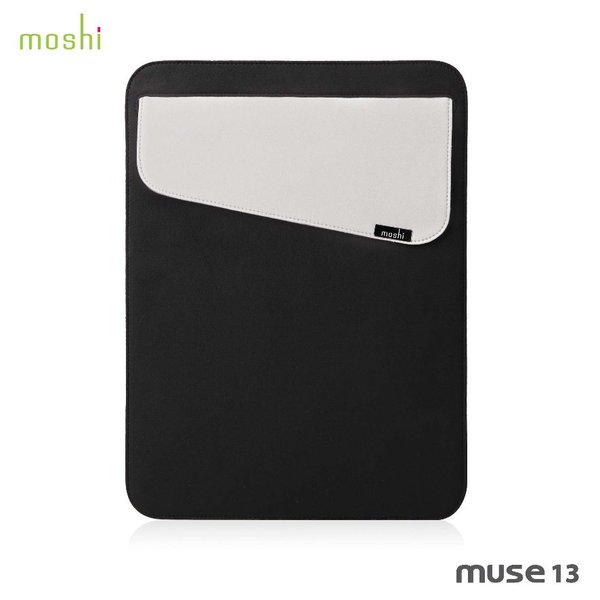 MacBook/Pro 13インチ対応マイクロファイバー製ケース mo-muse13-b  muse 13 Zen black