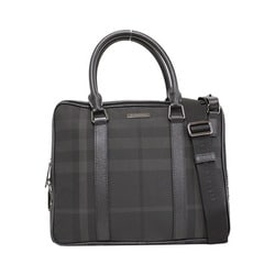 バーバリーブラックレーベル 大容量 2way トートバッグ ビジネスバッグ 総柄 BURBERRY BLACK LABEL