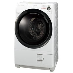 ドラム式洗濯機　シャープ　ES-S60-WL洗濯時標準仕様水量58L