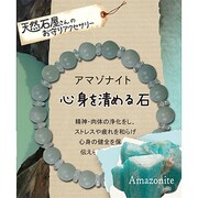天然石屋さん アマゾナイト ボタンカット ZB-SIM-0413