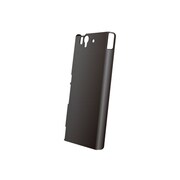 PDA-XP26BK [ラバーコーティングハードケース Xperia Z用]