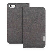mo-ovt-ip5gy Overture for iPhone 5 Falcon Gray [ウォレットケース iPhone 5用]