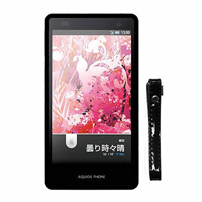 CP12SHL21-BK ハードケース BK [AQUOS SERIE用]