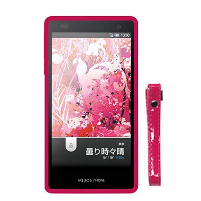 CP12SHL21-PK ハードケース PK [AQUOS SERIE用]