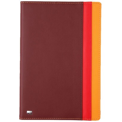iPad mini用レザーケース 3Colored レッド/オレンジ CP12IPM2-LFRO