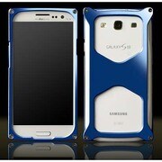 GALAXYS3α用 MA-GB02-BLK アルミジャケット BL