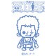 ワンピース蒔絵シール 新世界編 [ゾロ ブルー]