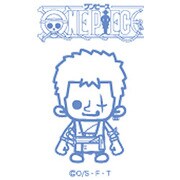 ワンピース蒔絵シール 新世界編 [ゾロ ブルー]