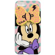 スライドミラー付カスタムカバーiP5 ミニーリボン [iPhone 5用]