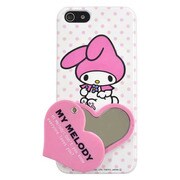 スライドミラー付カスタムカバーiP5 マイメロ [iPhone 5用]