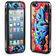 CSIAF513-BLU Cushi+iP5 Graffiti [iPhone 5用]
