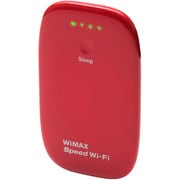WiMAX Wi-Fi mobile router レッド URoad-Aero Red