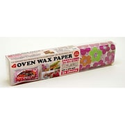 オーブンWAXペーパー 300×300mm 30枚 フラワーピンク
