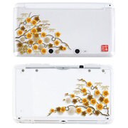 3DSCC44 [3DS 堅装飾カバー 透 金彩梅紋]