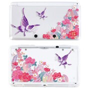 3DSCC48 [3DS 堅装飾カバー 透 花蝶爛漫]