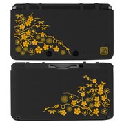 3DSSC44 [3DS 柔装飾カバー 透し金彩梅紋]