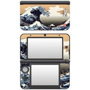3DLDS04 [3DSLL 彩装飾シート 津波＜北斎＞]