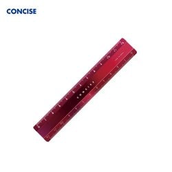 アルミフラットスケール12cm 12534 レッド