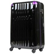 TSAロックスーツケース ブラック/パープル 50L 6003-59 BK/PU