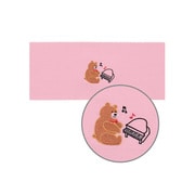 ピアノキーカバー クマとピアノ ピンク CO-120K/BP/PK