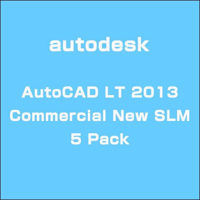 AutoCAD LT 2013 Commercial New SLM 5 Pack [ライセンスソフトウェア]