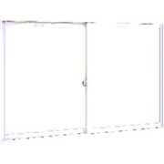 引き違い2浴室-タイル収まり-3MM-WH W1601-1650 H701-800