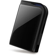 ミニステーション ターボPC EX2対応 耐衝撃/ハードウェア暗号化機能搭載 USB3.0用 ポータブルハードディスク 1TB インディゴブラック HD-PZ1.0U3-BC