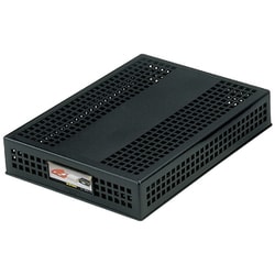 シストレー　フタ付　A4　ブラック STX-70-60