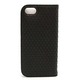HYBRID SNAP-ON CASE & ATTACHABLE LEATHER [iPhone5ケース黒]