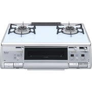 ガステーブル Gクリアコート ベビーブルー 右強火 都市ガス RN-TRH2D-W6ASR