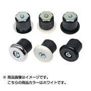 V03 HEND バーエンドキャップ WH