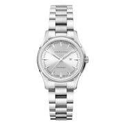 ジャズマスター ビューマチック34mm SSブレス シルバー H32325151