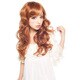 MCW-00012 [マーキュリーヘアー ロングラブリーカール オレンジブラウン]