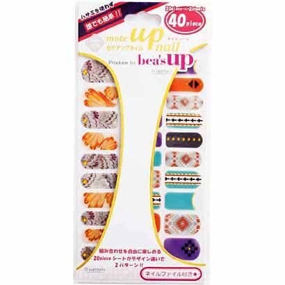 bea's up（ビーズアップ）プロデュース ネイルシール インディアン/ピーコック NSL005