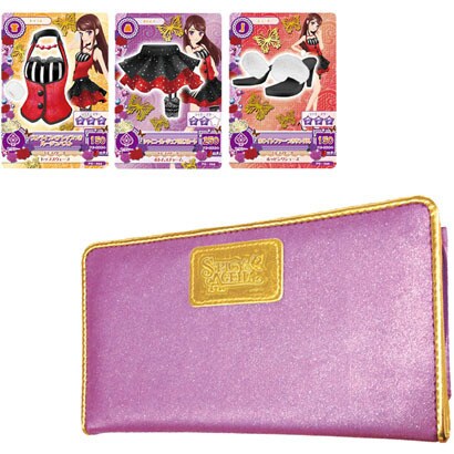 アイカツ！ カードウォレット スパイシーアゲハ [キャラクター財布]