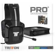 MC-PROP-PC-BK [TRITTON Pro+ True 5.1 Surround Headset Black forPC（TRITTON プロプラス トゥルー5.1 サラウンドヘッドセット ブラック ）]