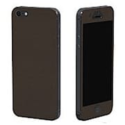 APA06-017LEBK [The Surface for iPhone 5 (FrontxBack Set) Leather/Black]