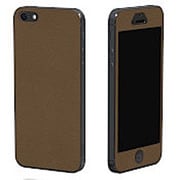 APA06-017LEBR [The Surface for iPhone 5 (FrontxBack Set) Leather/Brown]