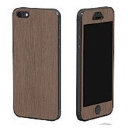 APA06-017WA [The Surface for iPhone 5 (FrontxBack Set) Walnut/ウォルナット]