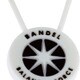 BANDEL necklace(バンデルネックレス) WhitexBlack  レギュラータイプ [シリコンネックレス]