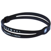 BANDEL anklet(バンデルアンクレット) BlackxWhite Mサイズ [シリコンアンクレット]